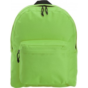 Polyester (600D) backpack Livia, lime