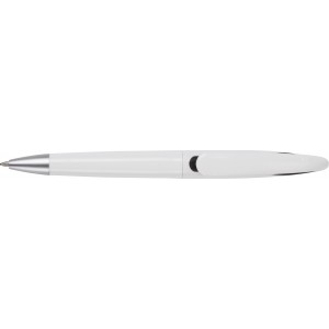 ABS ballpen Ibiza, black (Plastic pen)