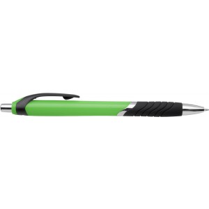 ABS ballpen Thiago, green (Plastic pen)