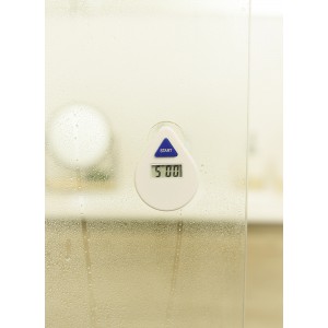 ABS digital shower timer Kendrick, white (Bathing sets)