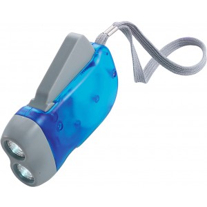 ABS dynamo torch Tristan, cobalt blue (Lamps)