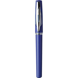 ABS ink pen Karin, cobalt blue (Plastic pen)