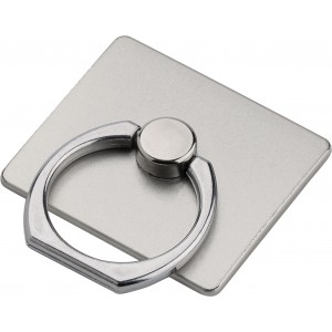 ABS mobile phone holder Lizzie, silver (Office desk equipment)