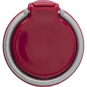 ABS mobile phone ring Brandy, red (Office desk equipment)