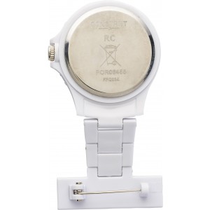 ABS nurse watch Simone, white (Clocks and watches)