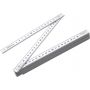 ABS ruler Karl, white