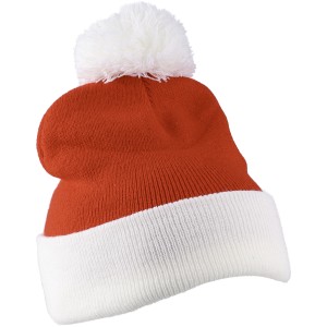 Acrylic knitted beanie Eleni, red (Decorations)