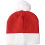 Acrylic knitted beanie Eleni, red