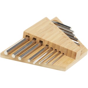 Allen bamboo hex key tool set, Natural (Tools)