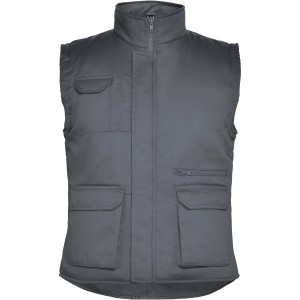 Almanzor multi-purpose workwear bodywarmer with high neck, Lead