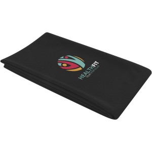 Althea sport towel 70x140 cm, Solid black (Towels)