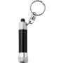 Aluminium 2-in-1 key holder Audrey, black