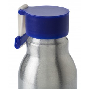 Aluminium bottle Carlton, cobalt blue (Water bottles)