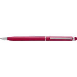 Aluminium ballpen Irina, red