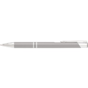 Aluminium ballpen Delia, silver