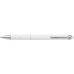 Aluminium lacquered ballpen Oliver, white (0647-02CD)