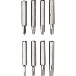 Aluminium pocket screwdriver Alyssa, grey (Tools)