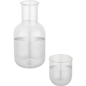 Amelie glass carafe and cup set, Transparent