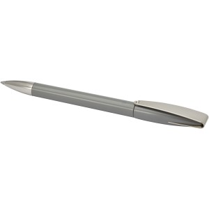 Ana recycled plastic ballpoint pen, Grey (Plastic pen)