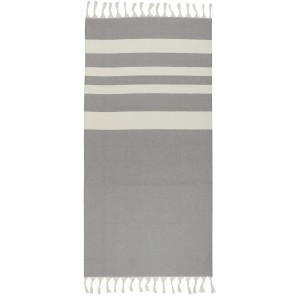 Anders hammam towel 147 x 75.5 cm, Solid black (Towels)