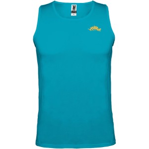 Andre kids sports vest, Turquois (T-shirt, mixed fiber, synthetic)