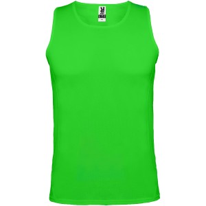 Andre men's sports vest, Lime (T-shirt, mixed fiber, synthetic)
