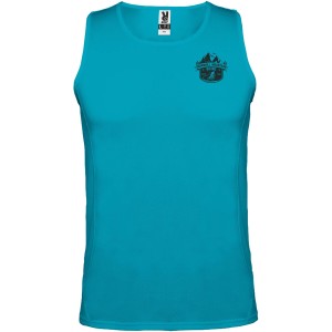 Andre men's sports vest, Turquois (T-shirt, mixed fiber, synthetic)