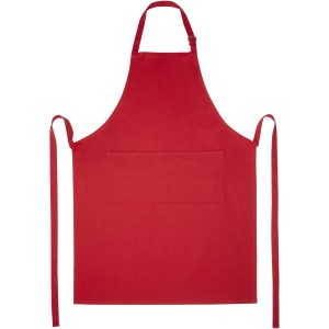 Andrea 240 g/m2 apron with adjustable neck strap, Red (Apron)