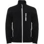 Antartida kids softshell jacket, Solid black