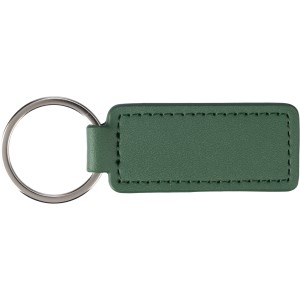 Apple leather and PU keychain Sabrina, green (Keychains)