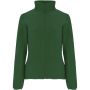 Artic women's full zip fleece jacket, Bottle green