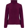 Artic women's full zip fleece jacket, Garnet