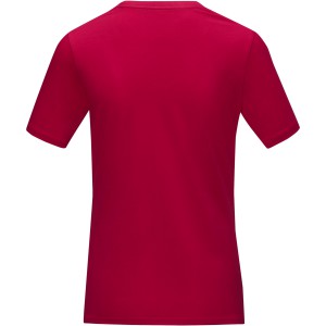 Azurite short sleeve women's  organic t-shirt, Red (T-shirt, 90-100% cotton)