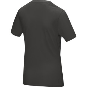 Azurite short sleeve women's  organic t-shirt, Storm grey (T-shirt, 90-100% cotton)