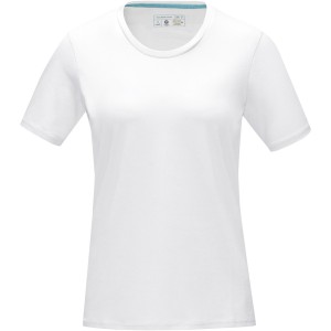 Azurite short sleeve women's  organic t-shirt, White (T-shirt, 90-100% cotton)