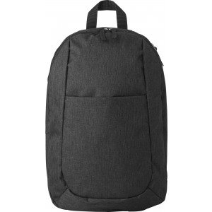 Polyester (300D) backpack Haley, black (Backpacks)