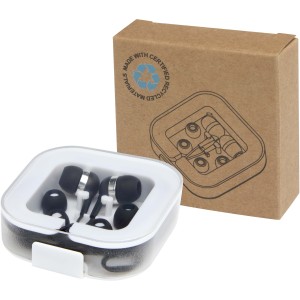 Baekdu wired Type-C headset with recycled plastic storage bo (Earphones, headphones)