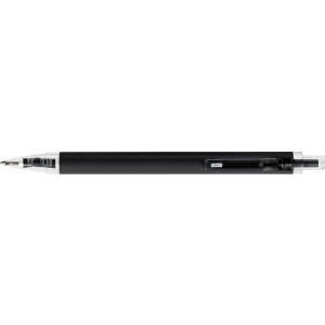 Ballpen Corvin, Recycled, Push, black