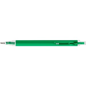 Ballpen Corvin, Recycled, Push, green