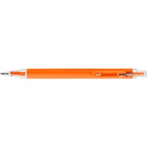Ballpen Corvin, Recycled, Push, orange
