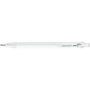 Ballpen Corvin, Recycled, Push, white