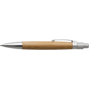 Bamboo ballpen Arabella, brown (Wooden, bamboo, carton pen)