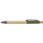 Bamboo ballpen Cesar, green