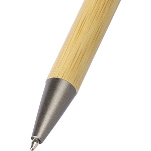 Bamboo ballpen Fenn, green (Wooden, bamboo, carton pen)