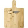 Bamboo cheese board Jelena, brown