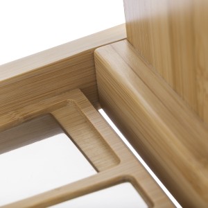 Bamboo cheese board Zea, brown (Wood kitchen equipments)