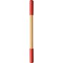 Bamboo endless pencil Wolfgang, red