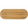 Bamboo wireless charger Tatum, bamboo