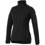 Banff hybrid insulated ladies jacket, solid black