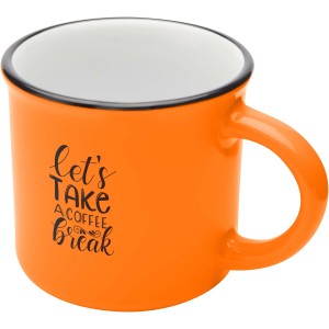 Bari 240 ml ceramic mug, Orange (Mugs)